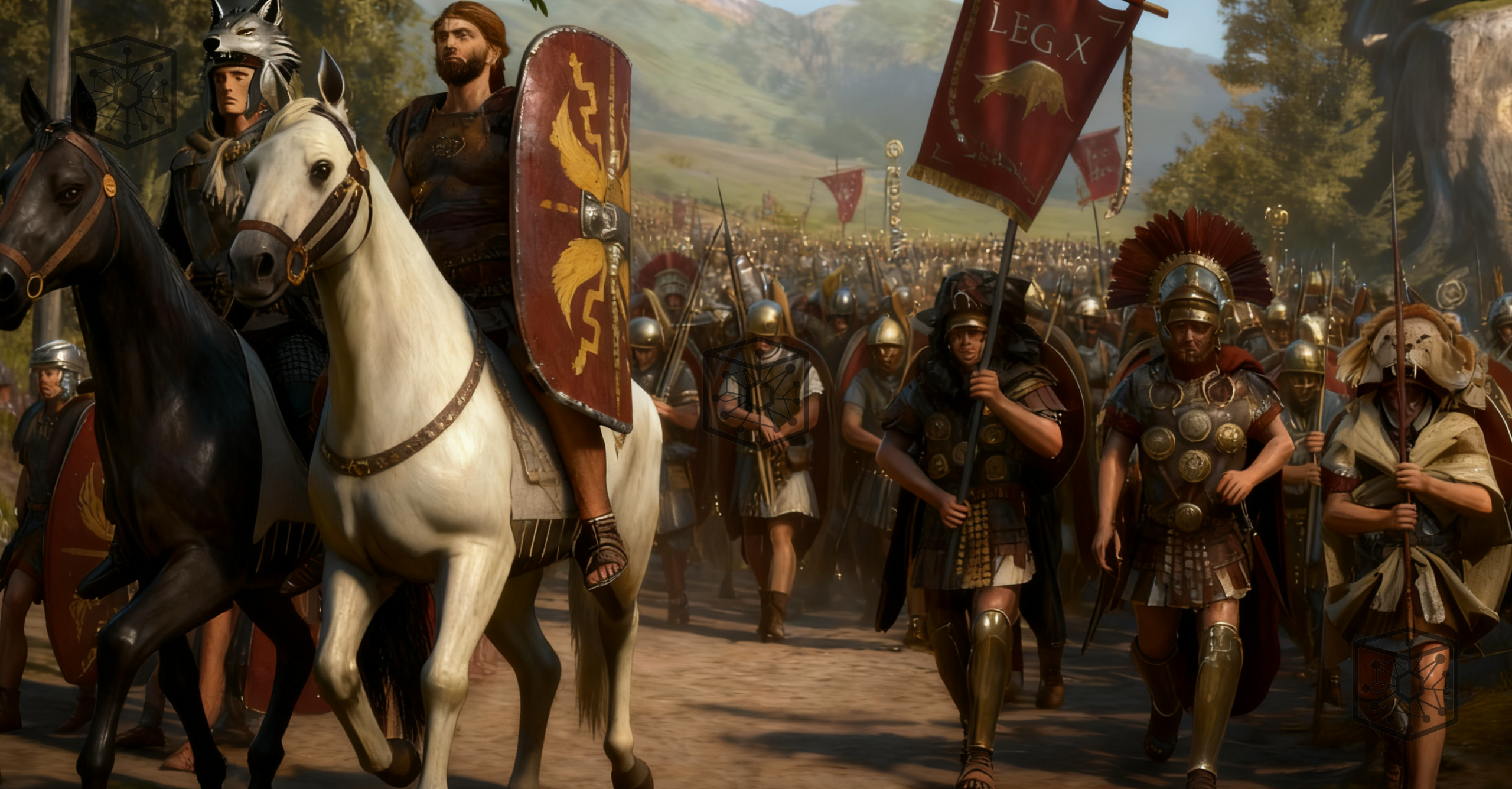 Roman Hero · Battle Charge #305